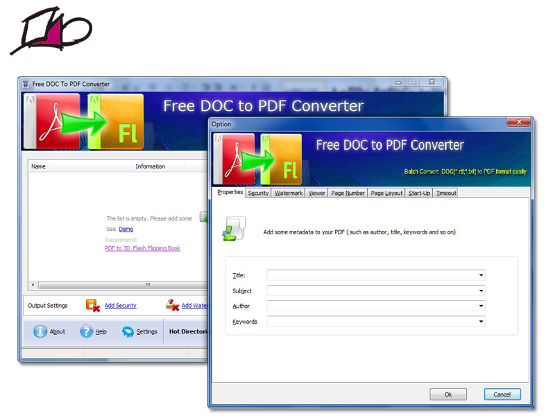 JeanMSoft Free DOC to PDF Converter 1.0 full