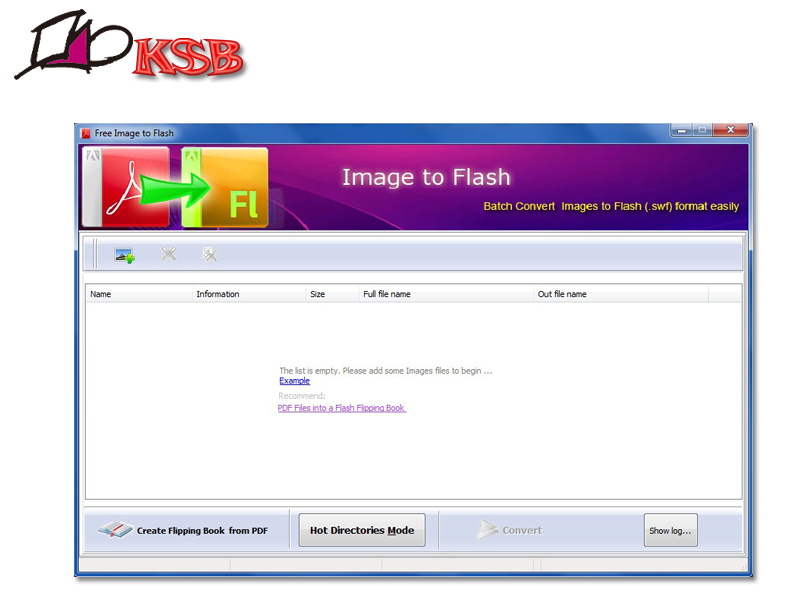 KSBSoft Free Image to Flash Converter 1.0 full