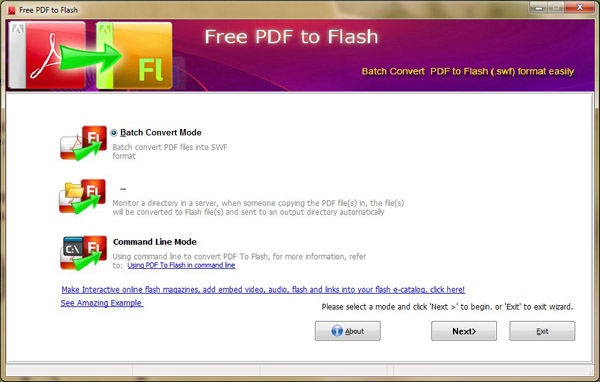 Cbxsoft Free PDF to Flash 1.0 full