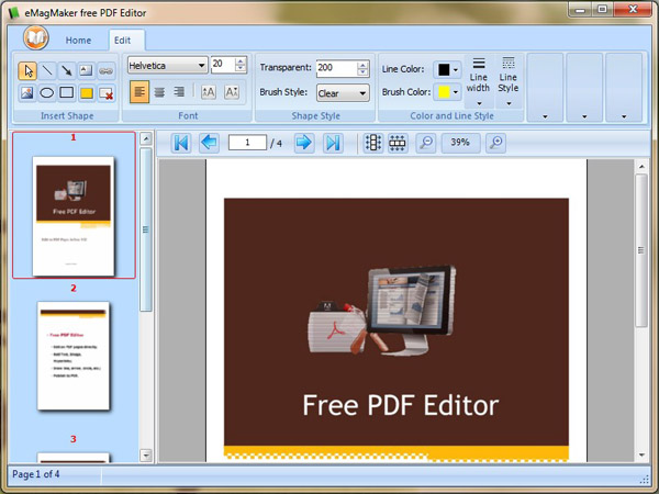 Sunny2soft PDF Editor software