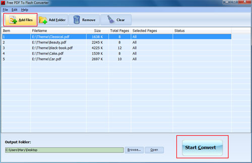 Simpleoft PDF to Flash eBook
