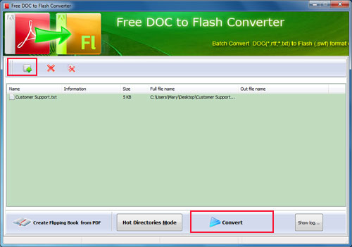 TodayFlip Free DOC to Flash 1.0 full